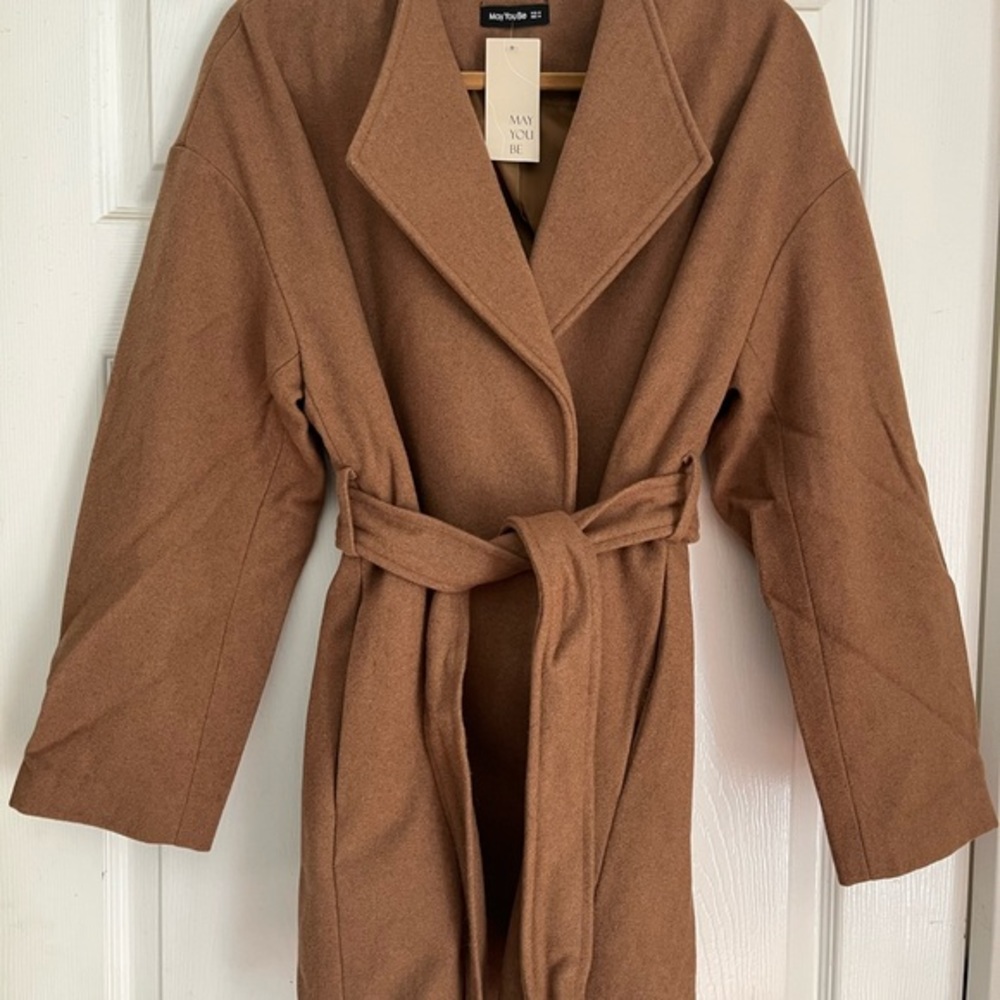 COPY - Women’s Wool‎ Coat in Camel size Large